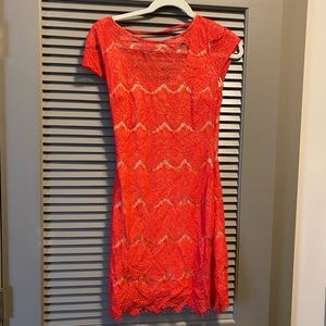 Red Lace Dress